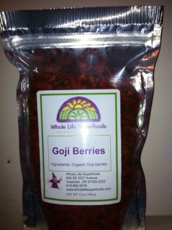 Goji Berries (Organic) 12 oz.